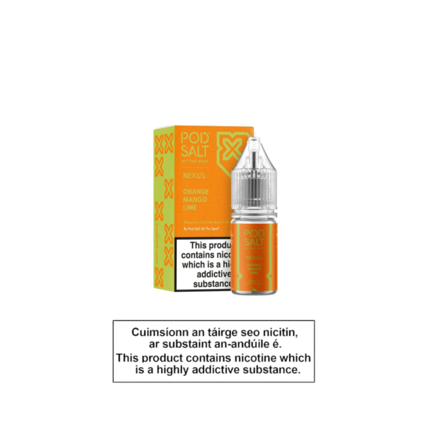 NEXUS ORANGE MANGO LIME 10ML NICOTINE SALT E-LIQUID