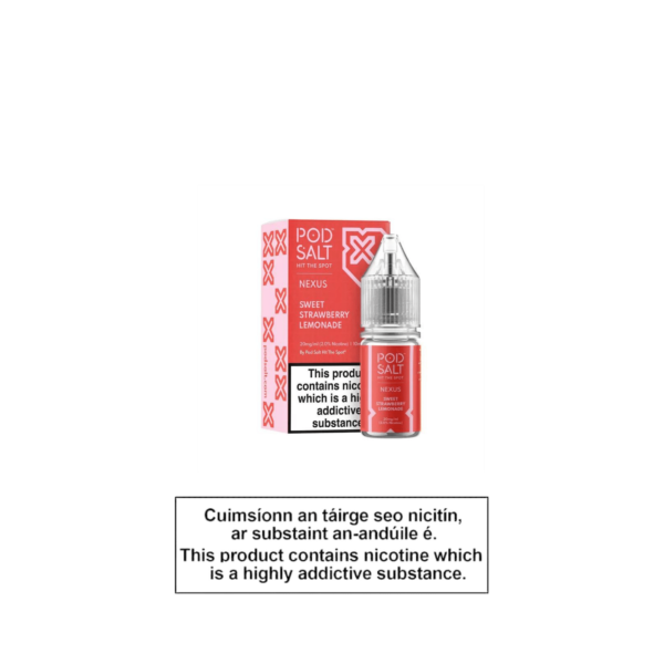 NEXUS SWEET STRAWBERRY LEMONADE 10ML NICOTINE SALT E-LIQUID