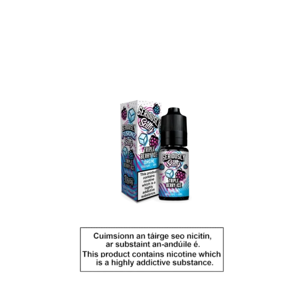 Seriously Fusionz Salty Triple Berry Ice Nic Salt E-liquid