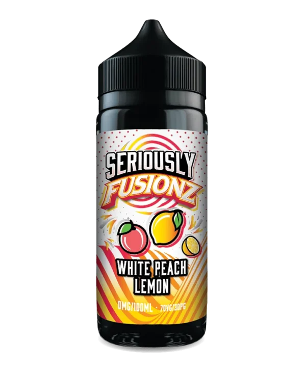 Seriously Fusionz White Peach Lemon E-liquid Shortfill