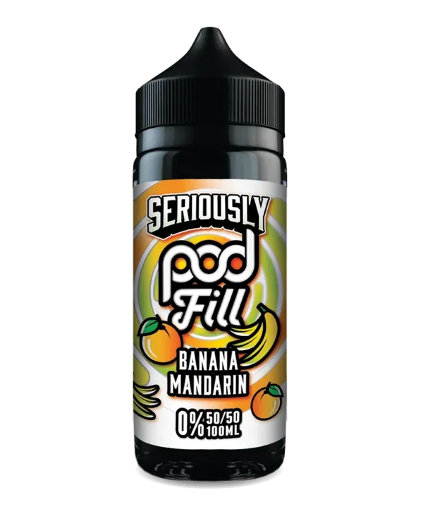 Seriously Pod Fill Banana Mandarin E-liquid Shortfill