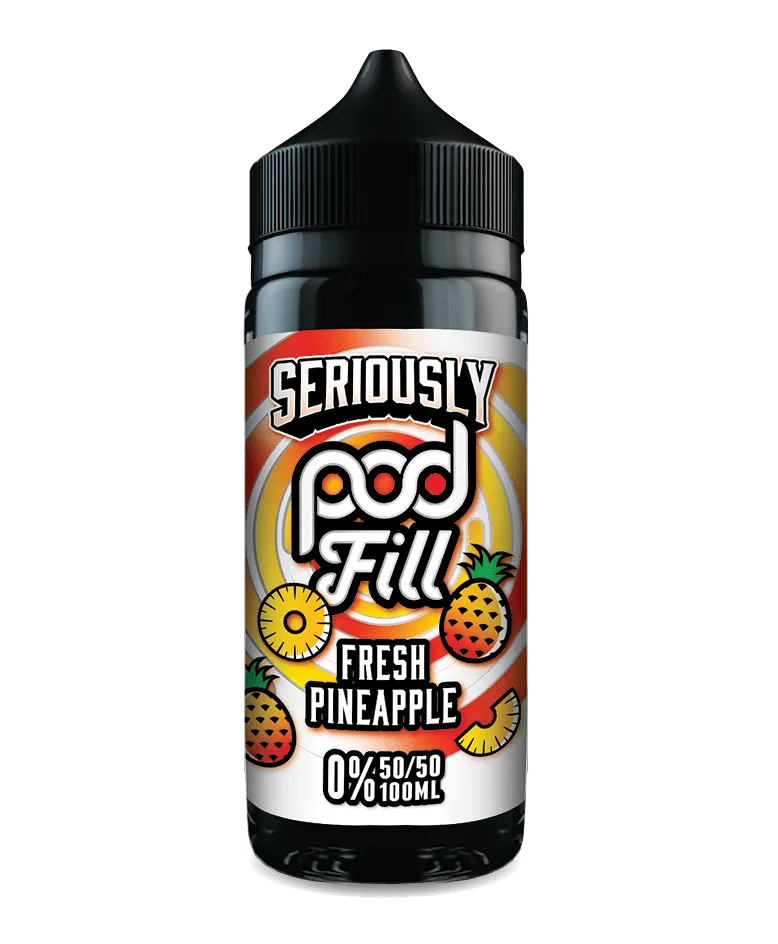 Seriously Pod Fill Fresh Pineapple E-liquid Shortfill