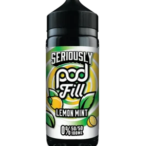 Seriously Pod Fill Lemon Mint E-liquid Shortfill